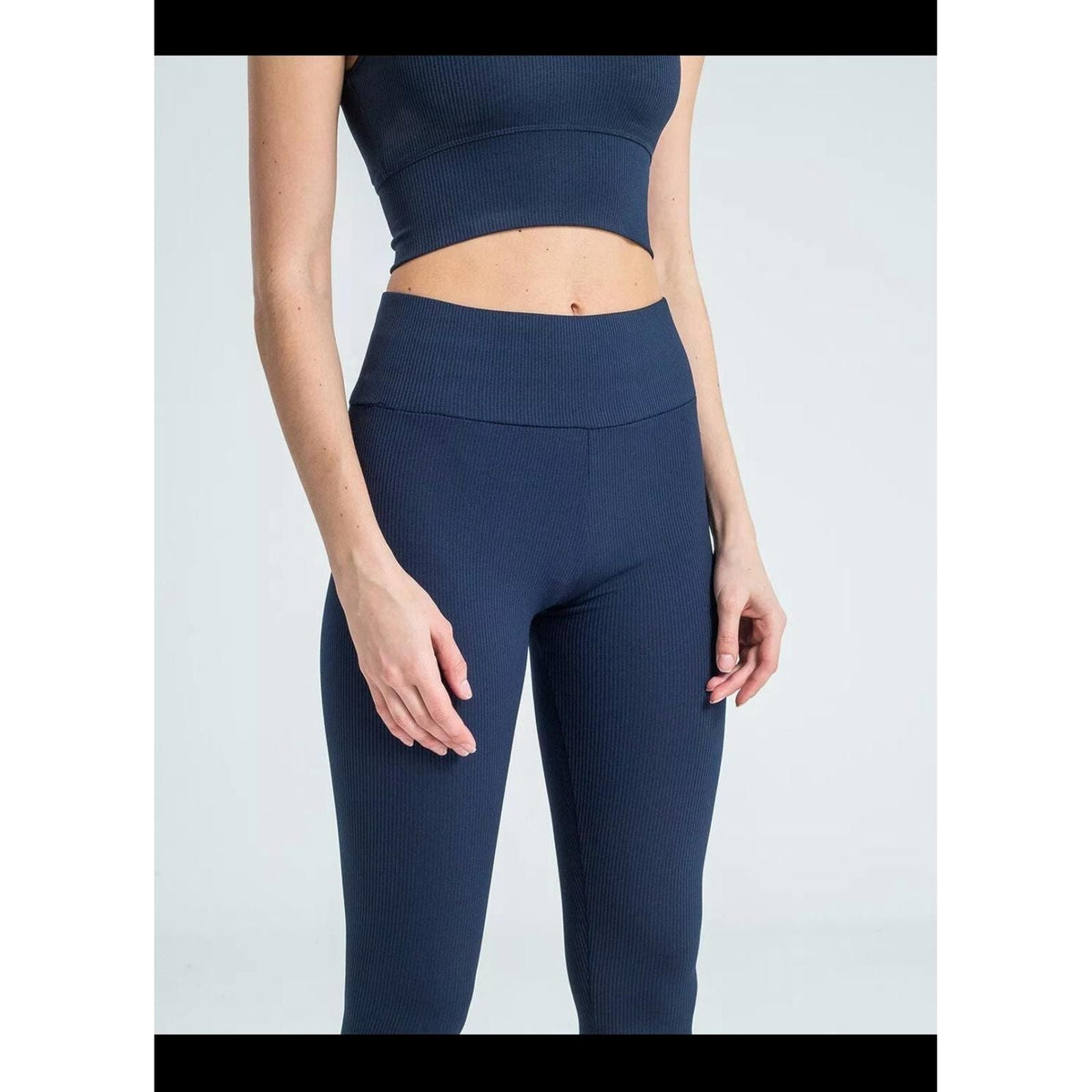 Fat Gorilla Womens Ribbed High- Waist Leggings - FAT GORILLA