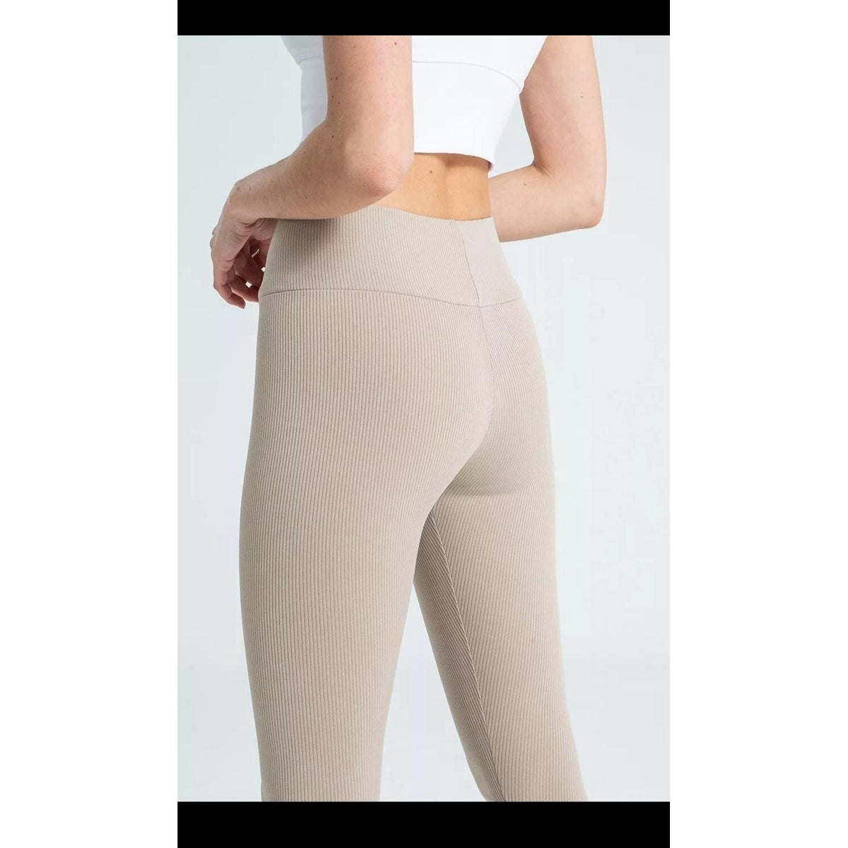 Fat Gorilla Womens Ribbed High- Waist Leggings - FAT GORILLA