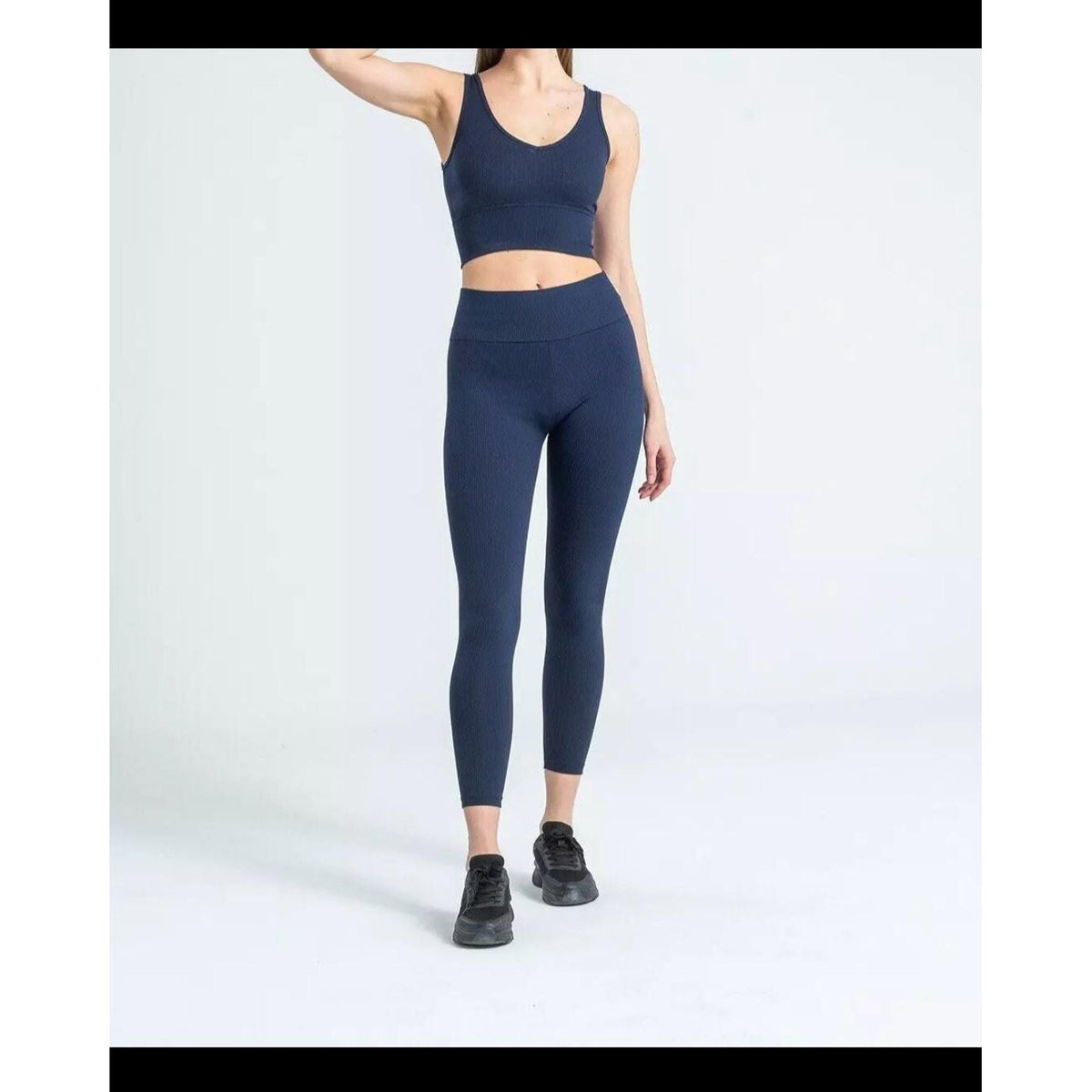 Fat Gorilla Womens Ribbed High- Waist Leggings - FAT GORILLA