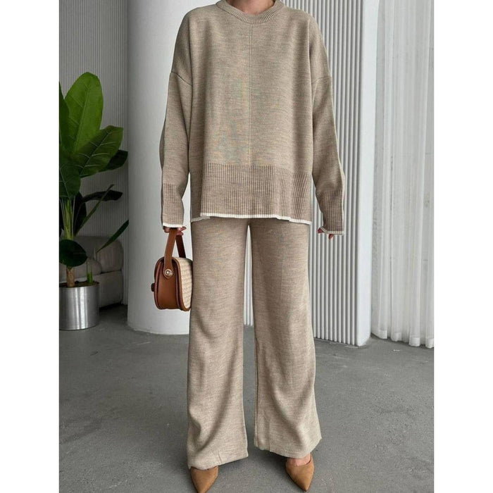 Fat Gorilla Womens Knitted Set -Drawstring Pants - FAT GORILLA