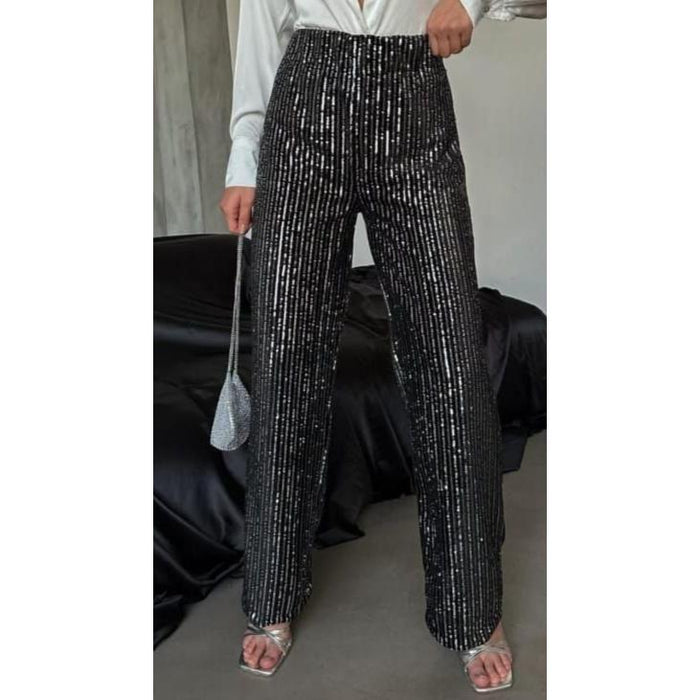 Fat Gorilla Sequin Fashion Pant Black - FAT GORILLA