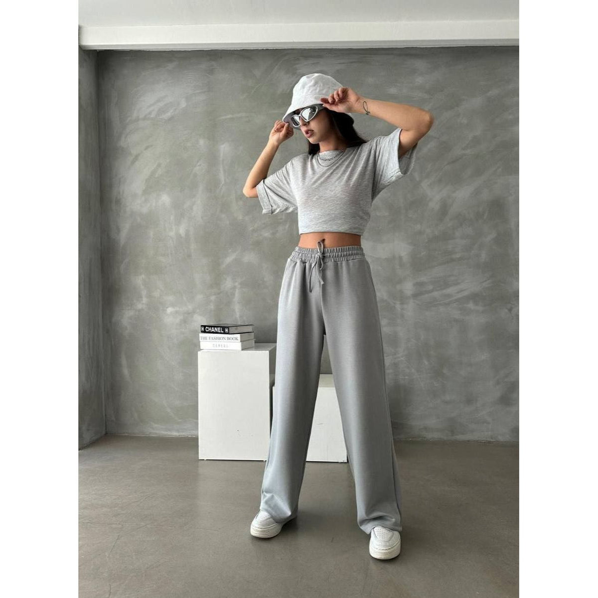 Fat Gorilla Women's Modal Wide- Leg pant -Soft Fit Style 6810 - FAT GORILLA