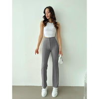 Fat Gorilla Women's Casual Jacquard Trouser - FAT GORILLA