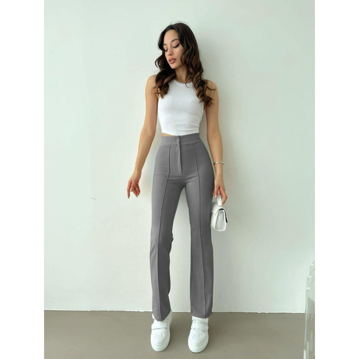 Fat Gorilla Women's Casual Jacquard Trouser - FAT GORILLA