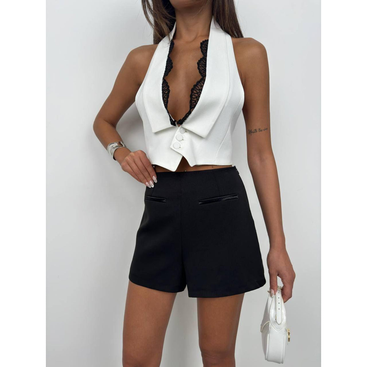 Womens Pocket Detailed Women's Shorts with 2 front pockets - FAT GORILLA