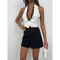 Womens Pocket Detailed Women's Shorts with 2 front pockets - FAT GORILLA