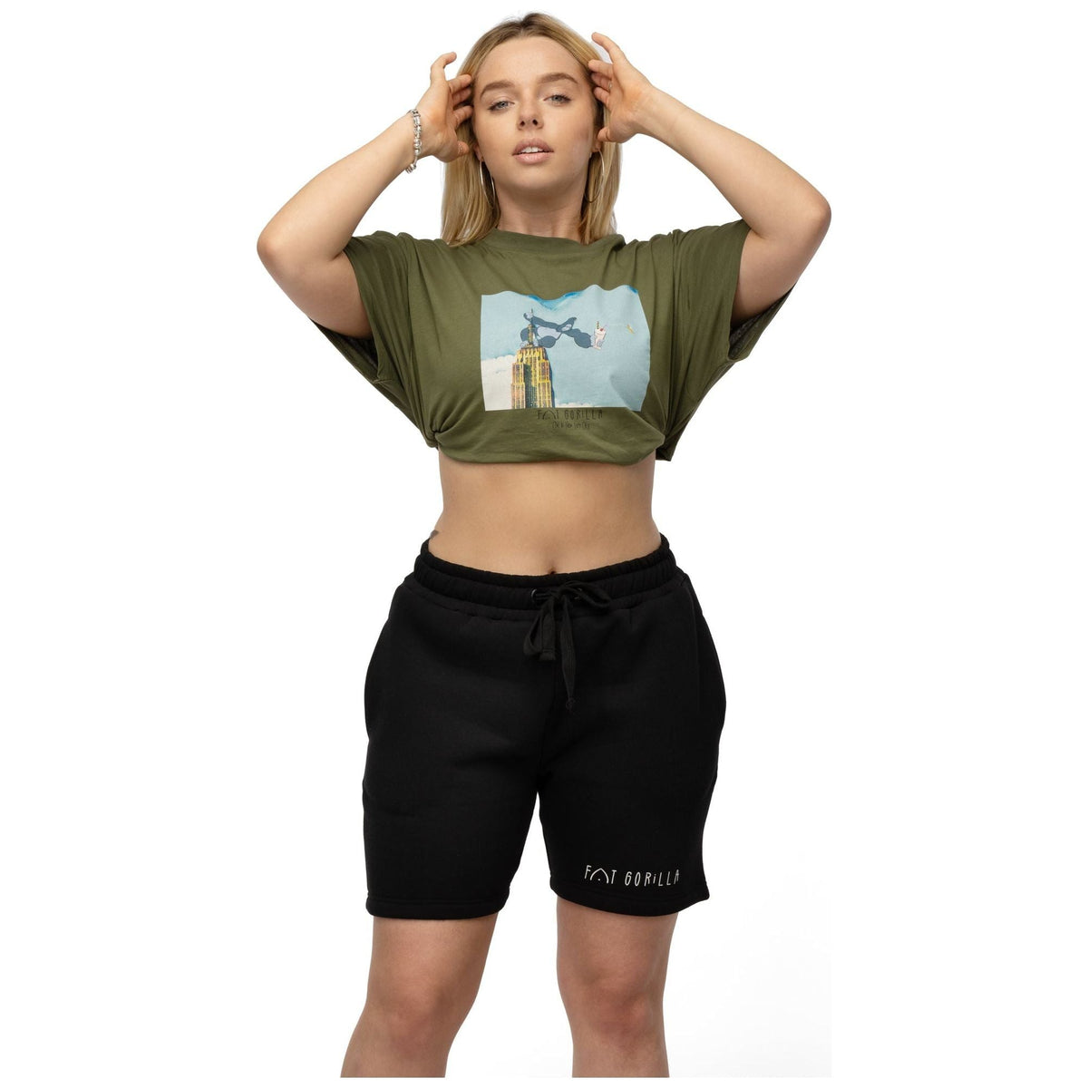 Fat Gorilla Women's Shorts-Logo - FAT GORILLA
