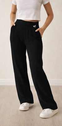 Fat Gorilla Ribbed Knit Elastic Waist Pants – Style 4429