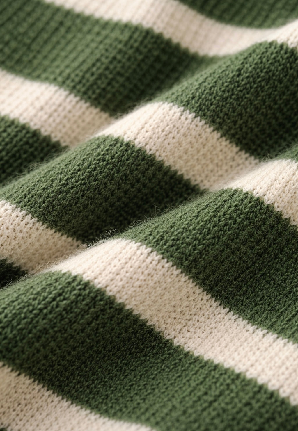 Striped Knit C0-Ord Set - Soft Premium 2-Piece Outfit  (Style 4441)