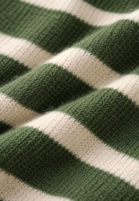 Striped Knit C0-Ord Set - Soft Premium 2-Piece Outfit  (Style 4441)