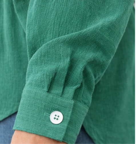 Oversize Women's Textured Shirt