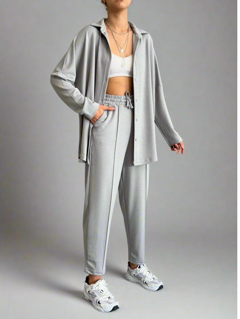 Fat gorilla Womens 2 pc set superb Modal set long sleeve Shirt /Pants style 6854