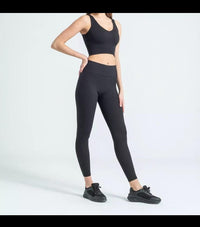 Fat Gorilla LADIES STRETCH FIT RIBBED HIGH WAIST fitness Gym legging 4102