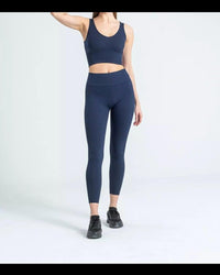 Fat Gorilla LADIES STRETCH FIT RIBBED HIGH WAIST fitness Gym legging 4102