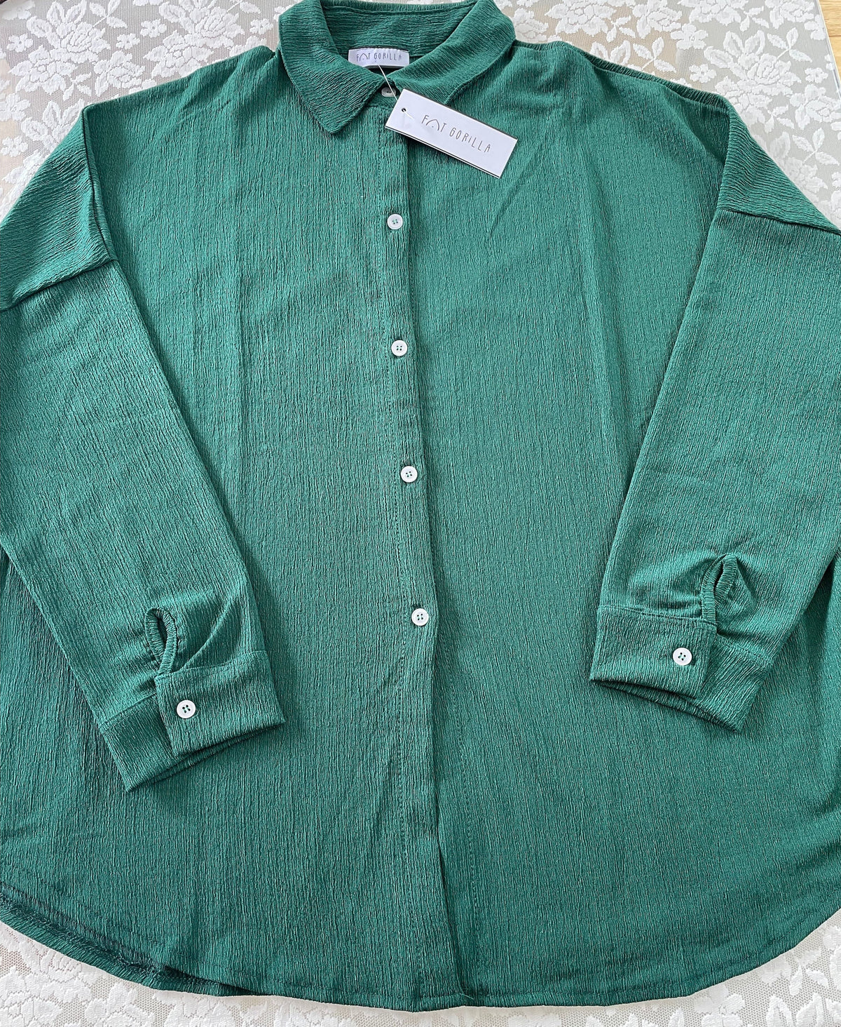 Oversize Womens textured Shirt