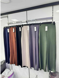 Womens Wide leg Modal Palazzo fashion Pant trousers style 4420