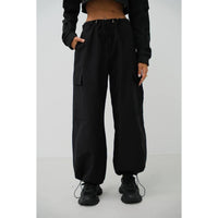 Womens cargo detailed trouser/pants style 24w010022