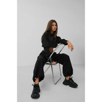 Womens cargo detailed trouser/pants style 24w010022