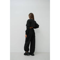 Womens cargo detailed trouser/pants style 24w010022