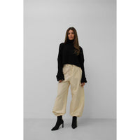 Womens cargo detailed trouser/pants style 24w010022