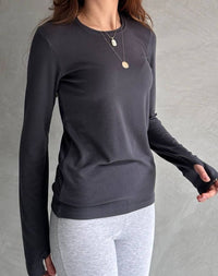 Womens comfort long sleeve t-shirt Modal style 4431