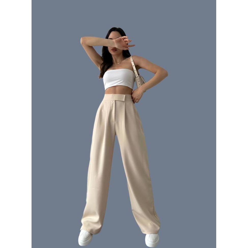 Womens fashion Palazzo Pant 2 side pockets