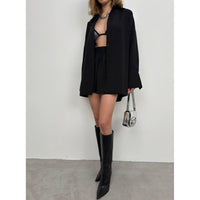Womens Oversize Shirt/ Shorts 2 pc