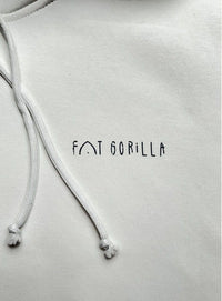 Fat Gorilla Womens Mens Unisex sweatshirt Hoodie long sleeve fleece with print and logo