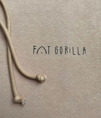 Fat Gorilla Womens Mens Unisex sweatshirt Hoodie long sleeve fleece with print and logo