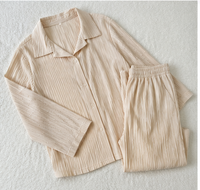Women’s Pleated Co-Ord Set – Oversized Shirt  Wide Leg Trousers