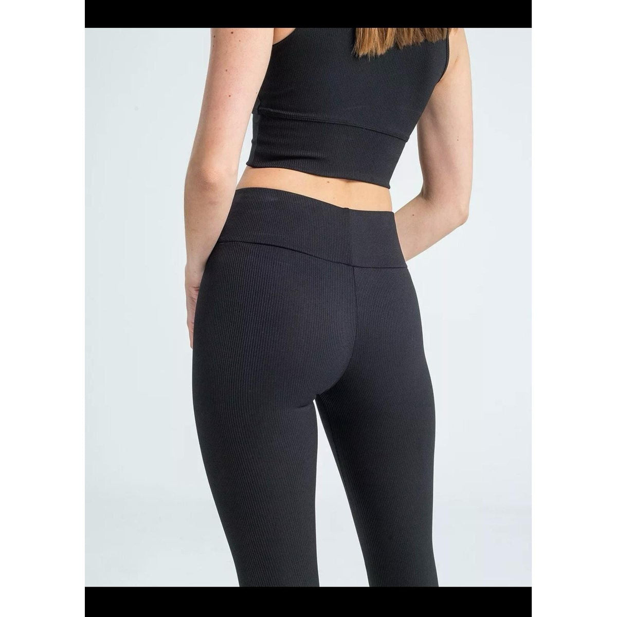 Fat Gorilla Womens Ribbed High- Waist Leggings - FAT GORILLA