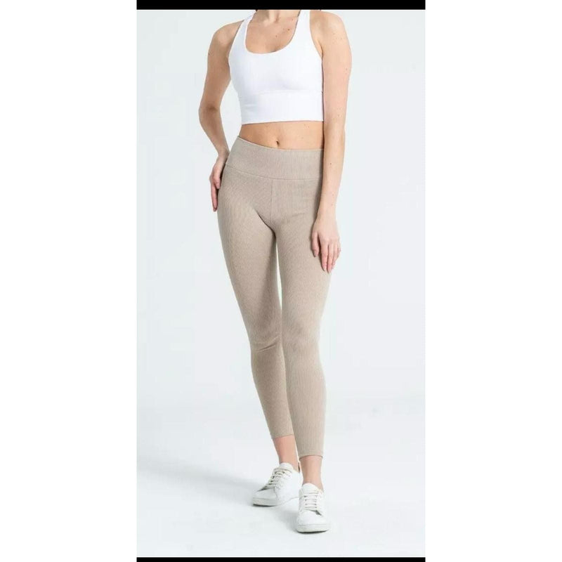 Fat Gorilla Womens Ribbed High- Waist Leggings - FAT GORILLA