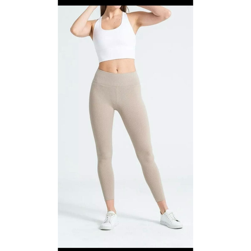Fat Gorilla Womens Ribbed High- Waist Leggings - FAT GORILLA