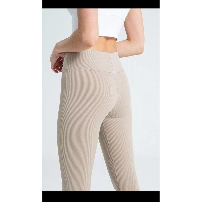 Fat Gorilla Womens Ribbed High- Waist Leggings - FAT GORILLA