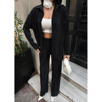 Fat Gorilla Pleated Lounge Set- 2 Piece Style 6911 - FAT GORILLA