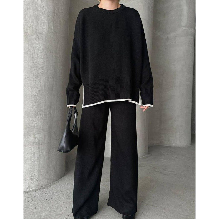 Fat Gorilla Womens Knitted Set -Drawstring Pants - FAT GORILLA