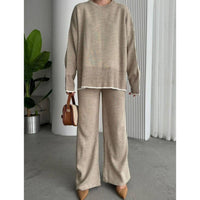 Fat Gorilla Womens Knitted Set -Drawstring Pants - FAT GORILLA