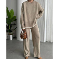 Fat Gorilla Womens Knitted Set -Drawstring Pants - FAT GORILLA