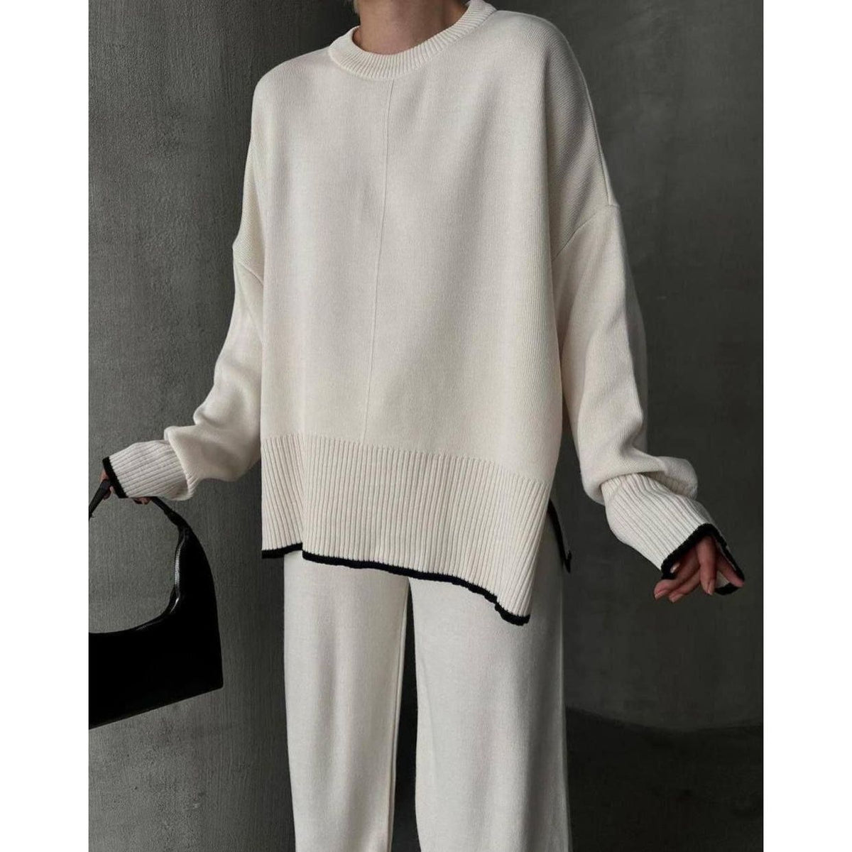 Fat Gorilla Womens Knitted Set -Drawstring Pants - FAT GORILLA