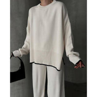 Fat Gorilla Womens Knitted Set -Drawstring Pants - FAT GORILLA