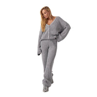 Style 4428 womens Chic & Chic ladies 2 pc knitted set cardigan/pant