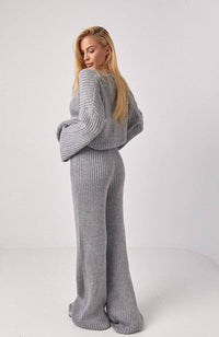 Style 4428 womens Chic & Chic ladies 2 pc knitted set cardigan/pant