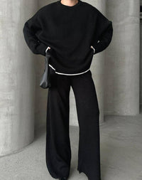 Fat Gorilla Womens knitted 2 pc set top and pants