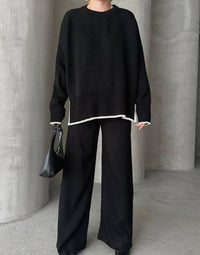Fat Gorilla Womens knitted 2 pc set top and pants