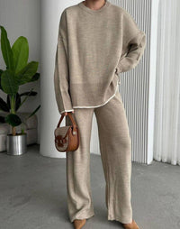 Fat Gorilla Womens knitted 2 pc set top and pants