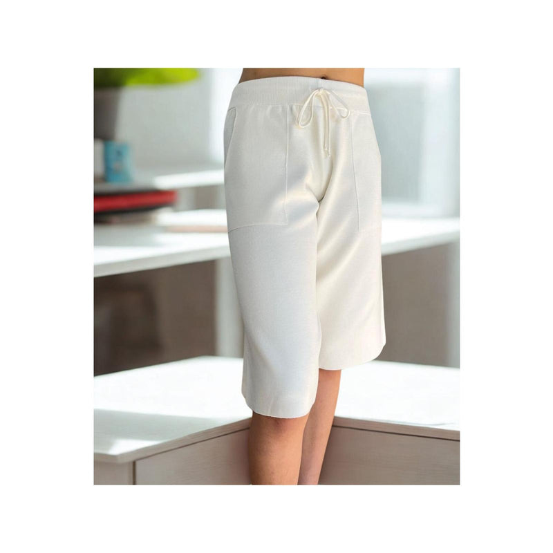 Fat Gorilla Womens Shorts Knee Length Shorts knitted drawstring pockets