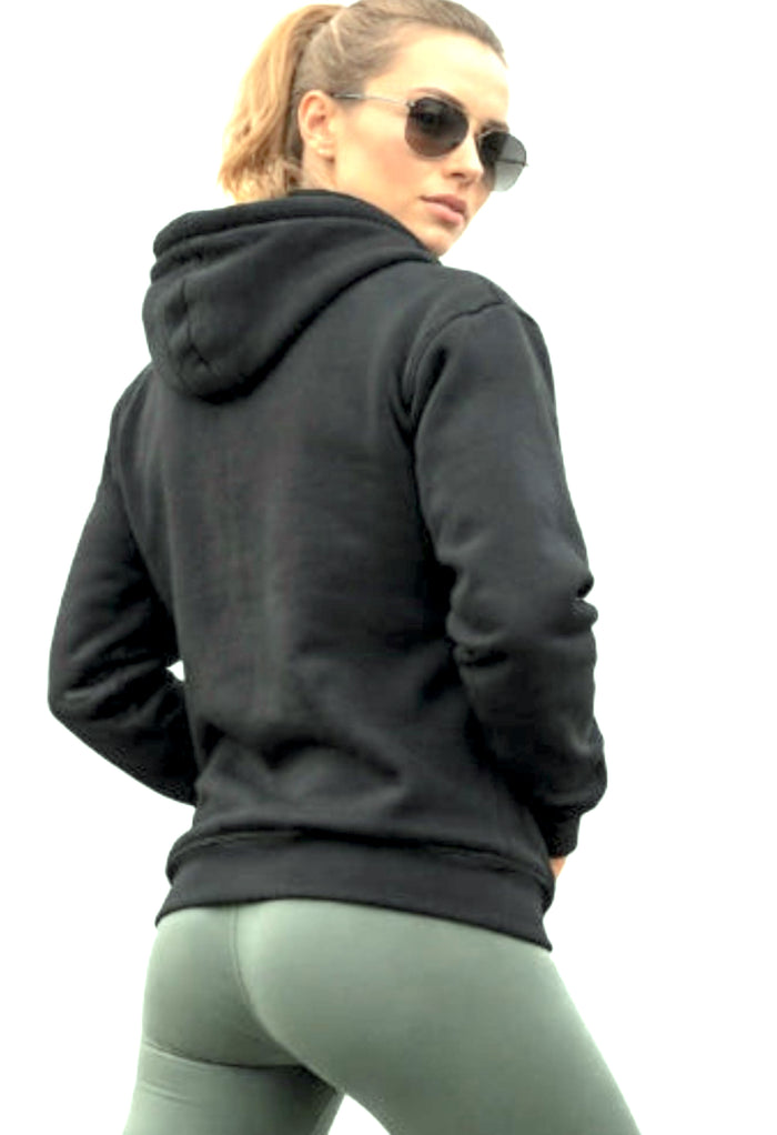 Fat Gorilla Heavyweight Hoodie – Long Sleeve Black