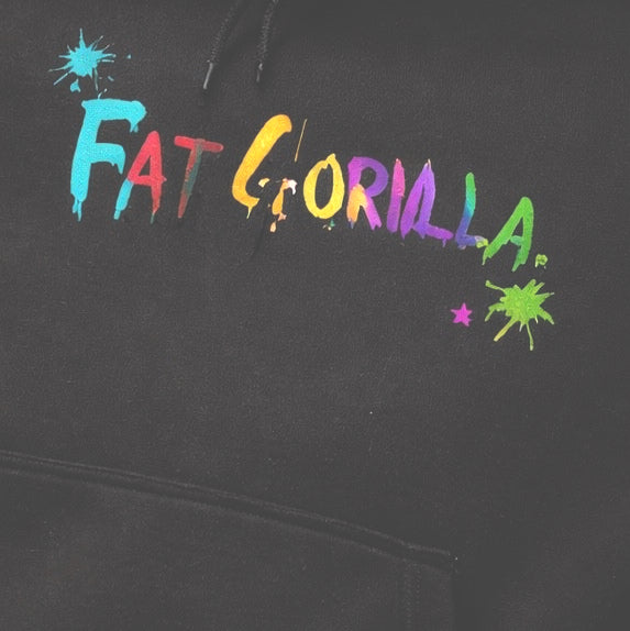 Fat Gorilla Heavyweight Hoodie – Long Sleeve Black