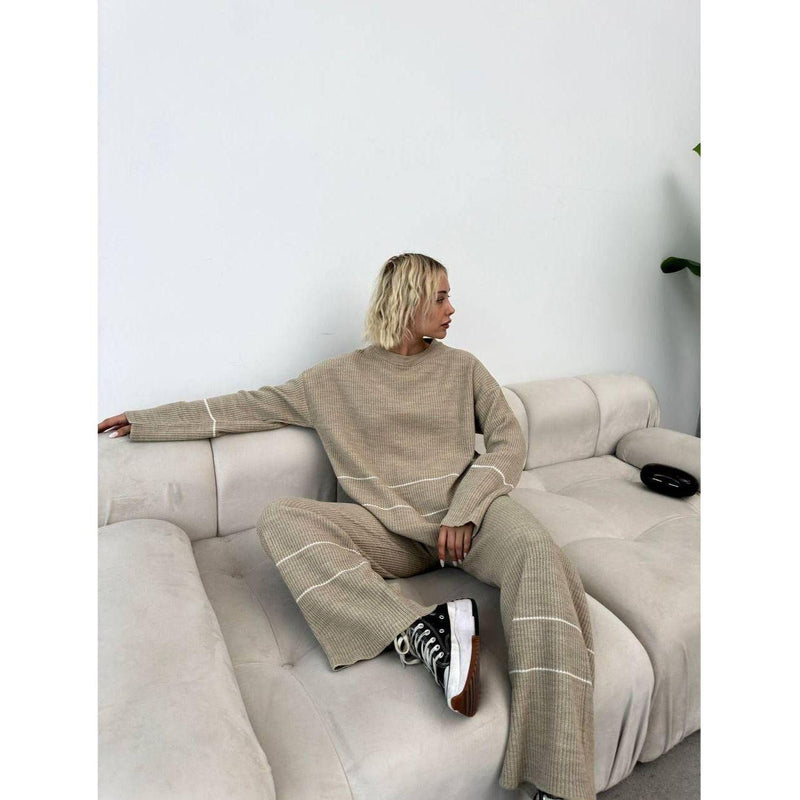 Fat Gorilla Knitted Crew Neck Set - 2 Piece Style 5006 - FAT GORILLA