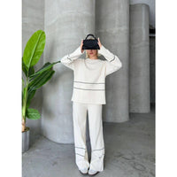 Fat Gorilla Knitted Crew Neck Set - 2 Piece Style 5006 - FAT GORILLA